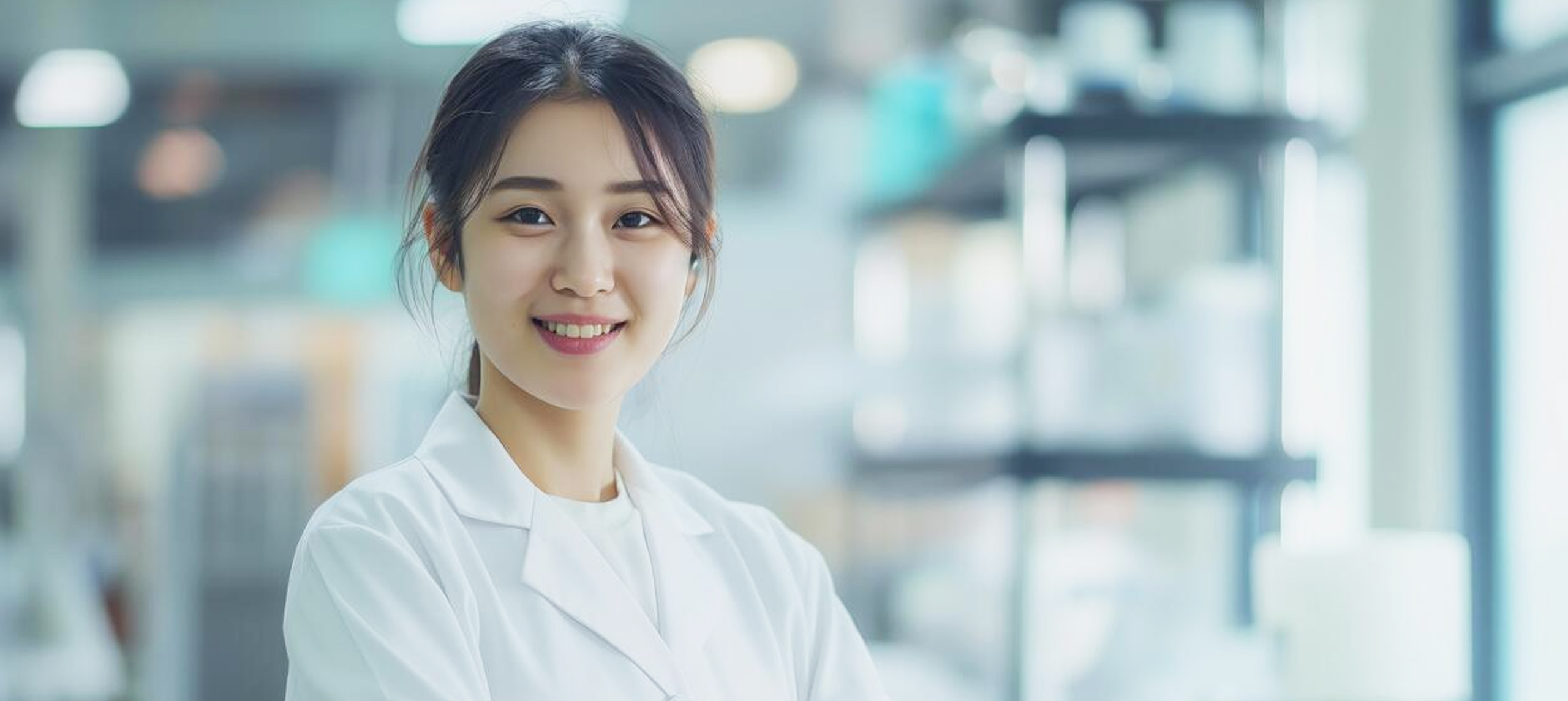 Two women and a man in a team meeting